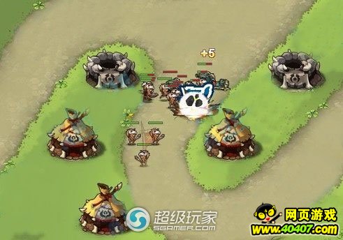 qq部落守卫战9-2新版补兵营图