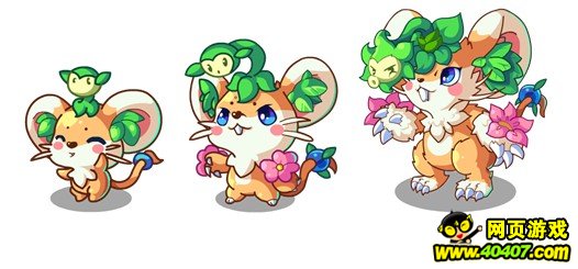 《卡布西游》可爱小萌鼠 林耳鼠