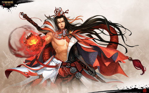 唯美暗黑三国风《千军万马》原画曝光