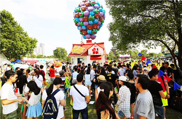 全民萌萌哒《开心消消乐》亮相长沙草莓音乐节