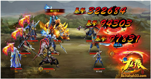 一骑当千《龙狼传》体验过关斩将快感