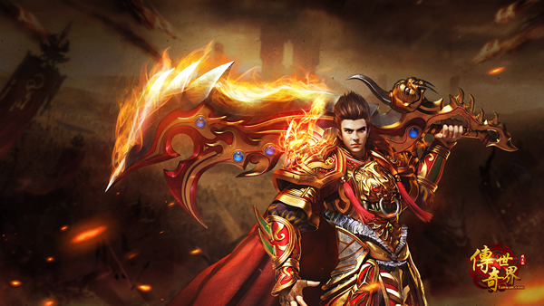 谁是代言?贪玩《传奇世界》网页版新版神魔现