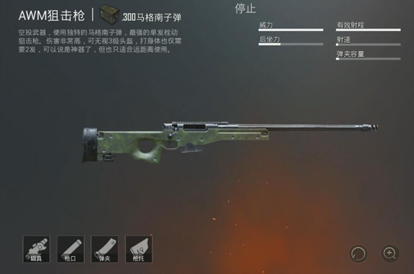 刺激戰(zhàn)場:栓動(dòng)狙槍械傷害數(shù)據(jù)匯總
