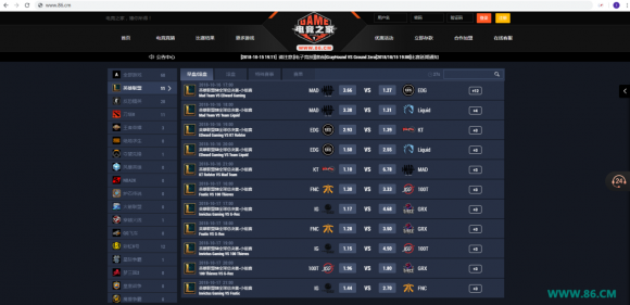 电竞之家,最专业竞猜S8英雄联盟盘口,分析数据