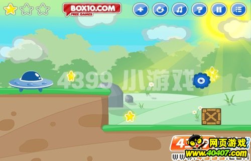 4399《匆忙的外星人》 疯狂地球大冒险_游戏