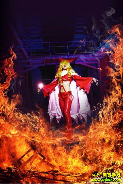 ��Ѫ��������ӽ��ĺ�����cosplay