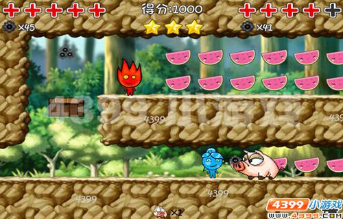 四三九九《冰火人GoGo》恐怖森林历险记_游戏资讯_40407网页游戏网::40407.COM::