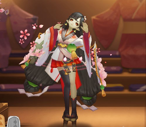 阴阳师跳跳妹妹新皮肤云樱缀玉登场