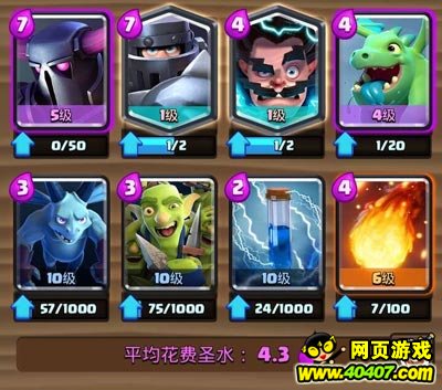 皇室战争皮卡超骑流卡组