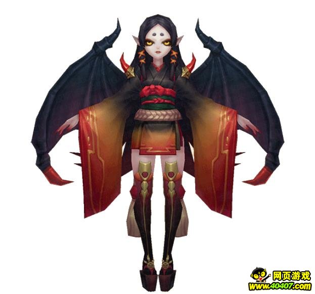 阴阳师人面树和新一批SR式神建模公开 络新妇绿了